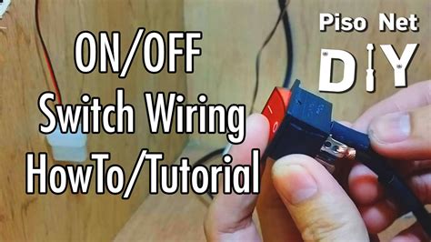 Pisonet DIY: ON/OFF Switch Wiring HowTo/Tutorial .